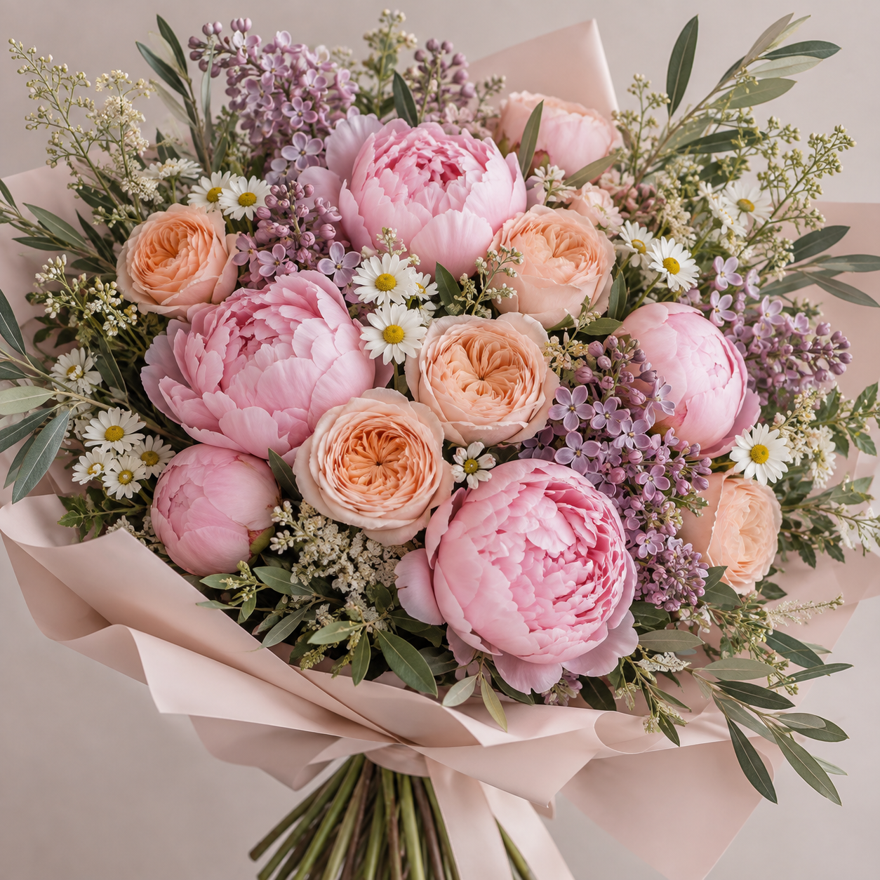 Peony Season bouquet